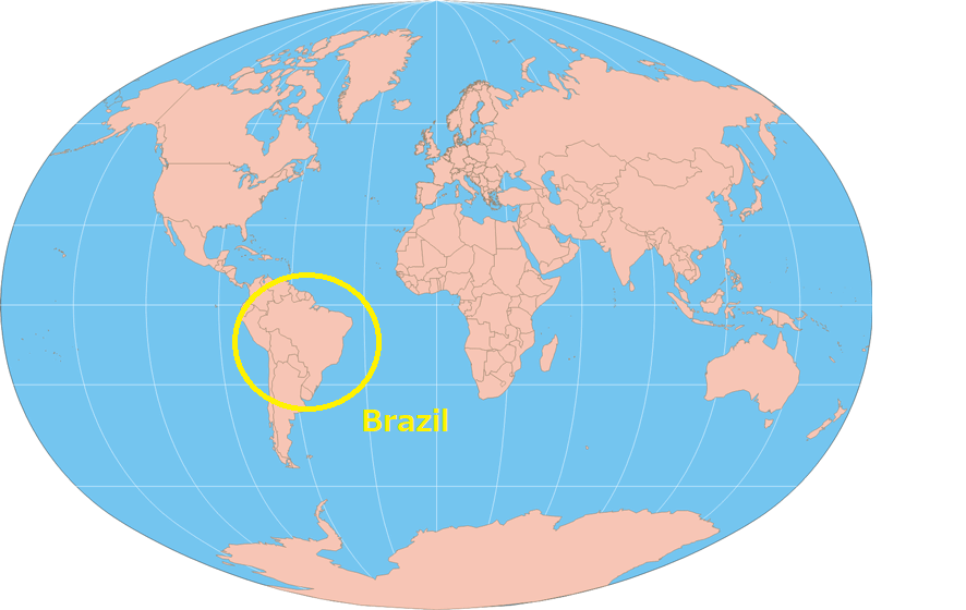 地図から見えるブラジル 気候の特色 国旗の意味 州区分 ボンジーア Bom Dia