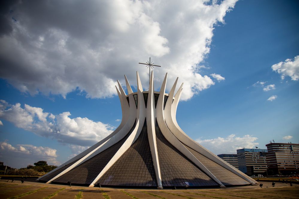 ブラジリアの建築物の画像